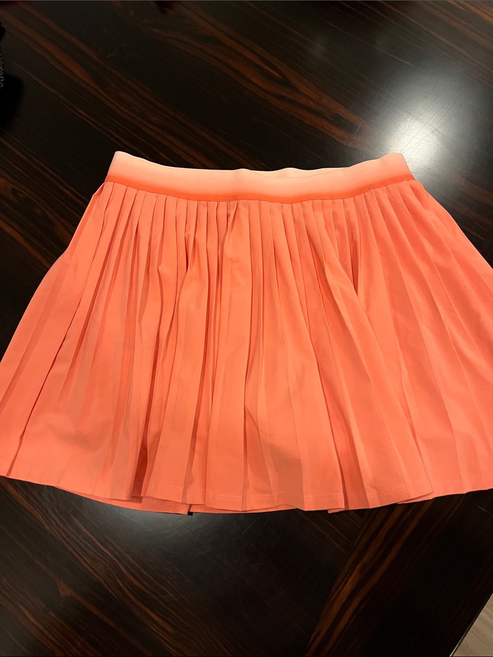 Athleta Coral Pleated Mini Skirt